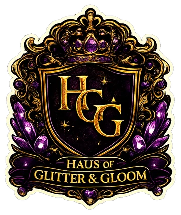 Haus of Glitter and Gloom crest